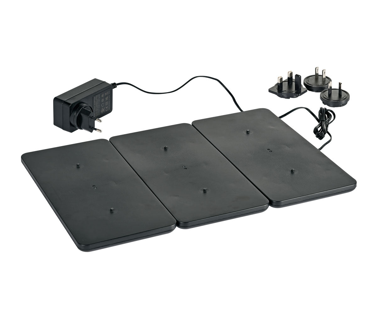 Oplader L52.5xB31cm Til 6 LED Lamper Sort,1 stk