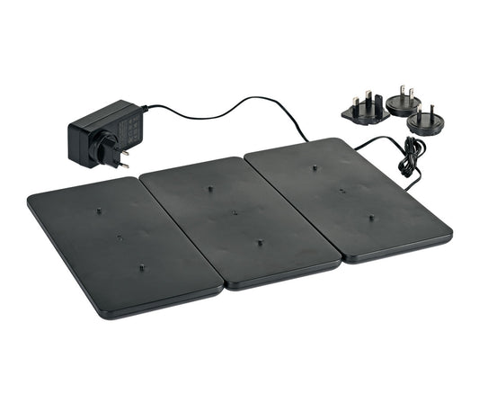 Oplader L52.5xB31cm Til 6 LED Lamper Sort,1 stk