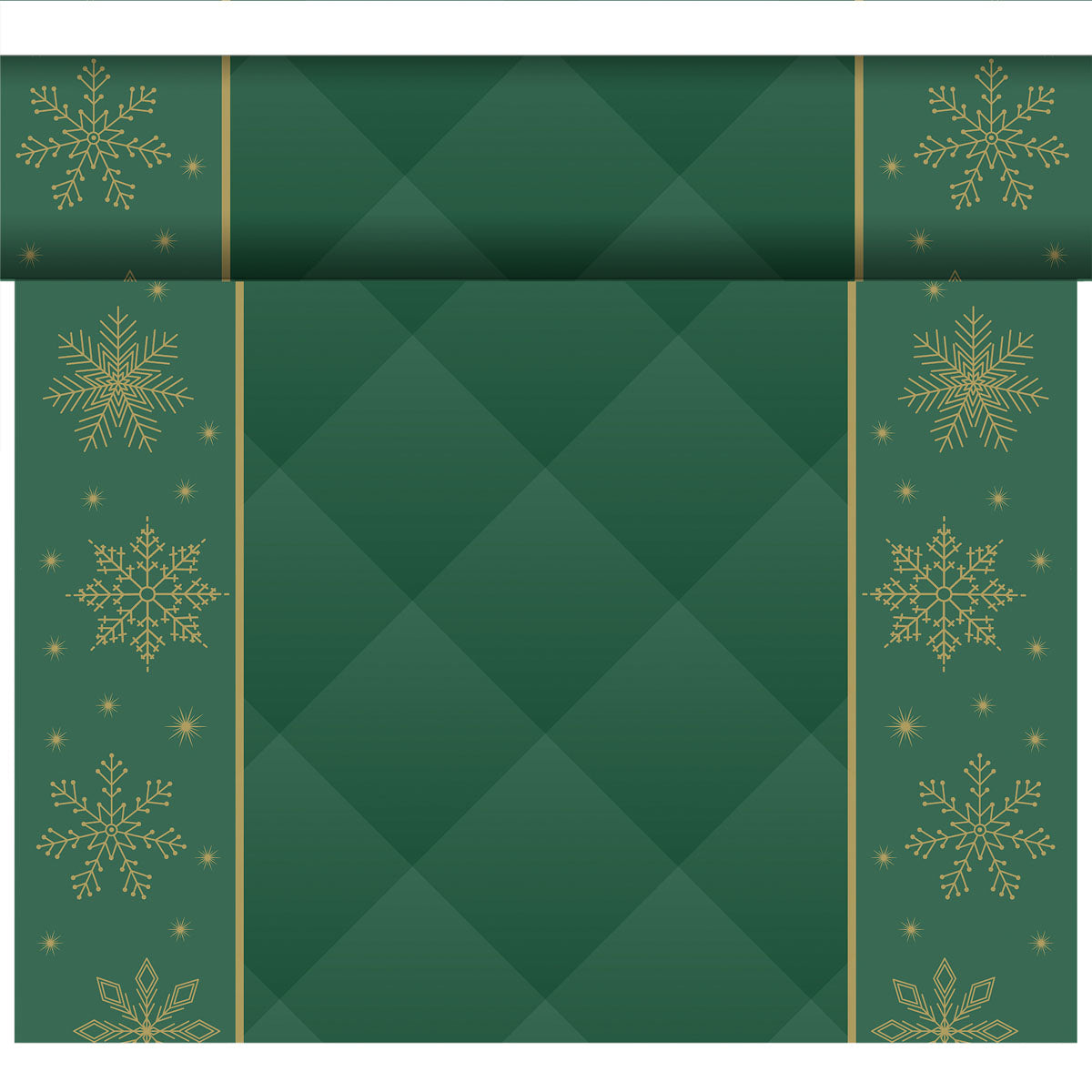 Kuvertløber Dunicel 40cm x 24m - Rhombus Green (1 rulle)