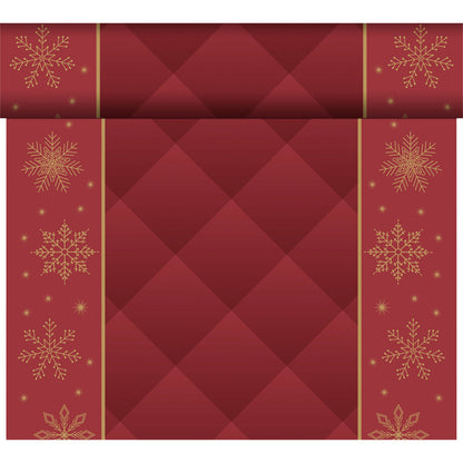 Kuvertløber Dunicel 40cm x 24m - Rhombus Bordeaux (1 rulle)