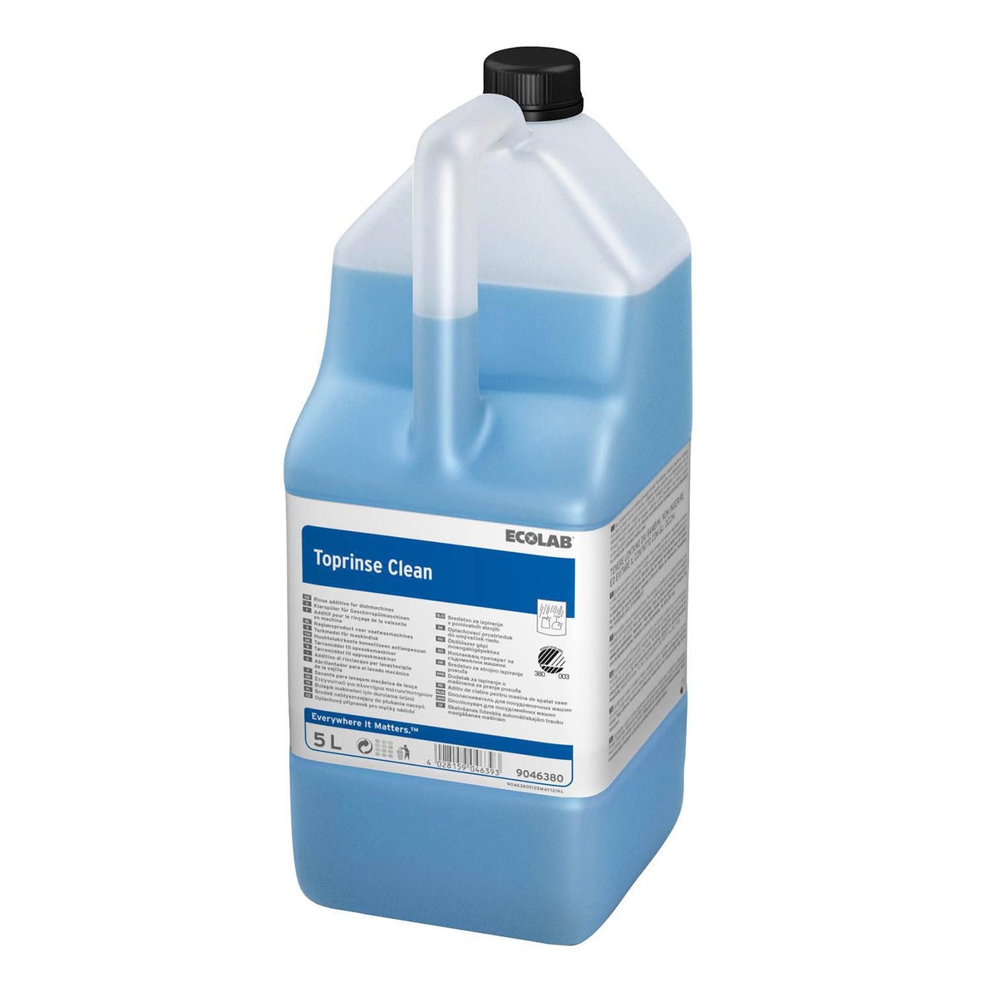 Maskinopvask Afspænding Toprinse Clean 5ltr Svanemærket,5 ltr/dnk
