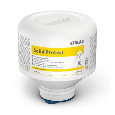 Maskinopvask Anlæg Fast Solid Protect 4.5kg Svanemærket uden Klor Blødt til alu,4 ds x 4.5 kg/krt