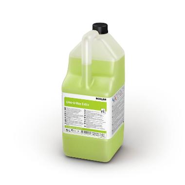 Kalkfjerner Lime-A-Way Ekstra sur med Farve/Parfume 5 ltr Grøn,2 dnk x 5 ltr/krt