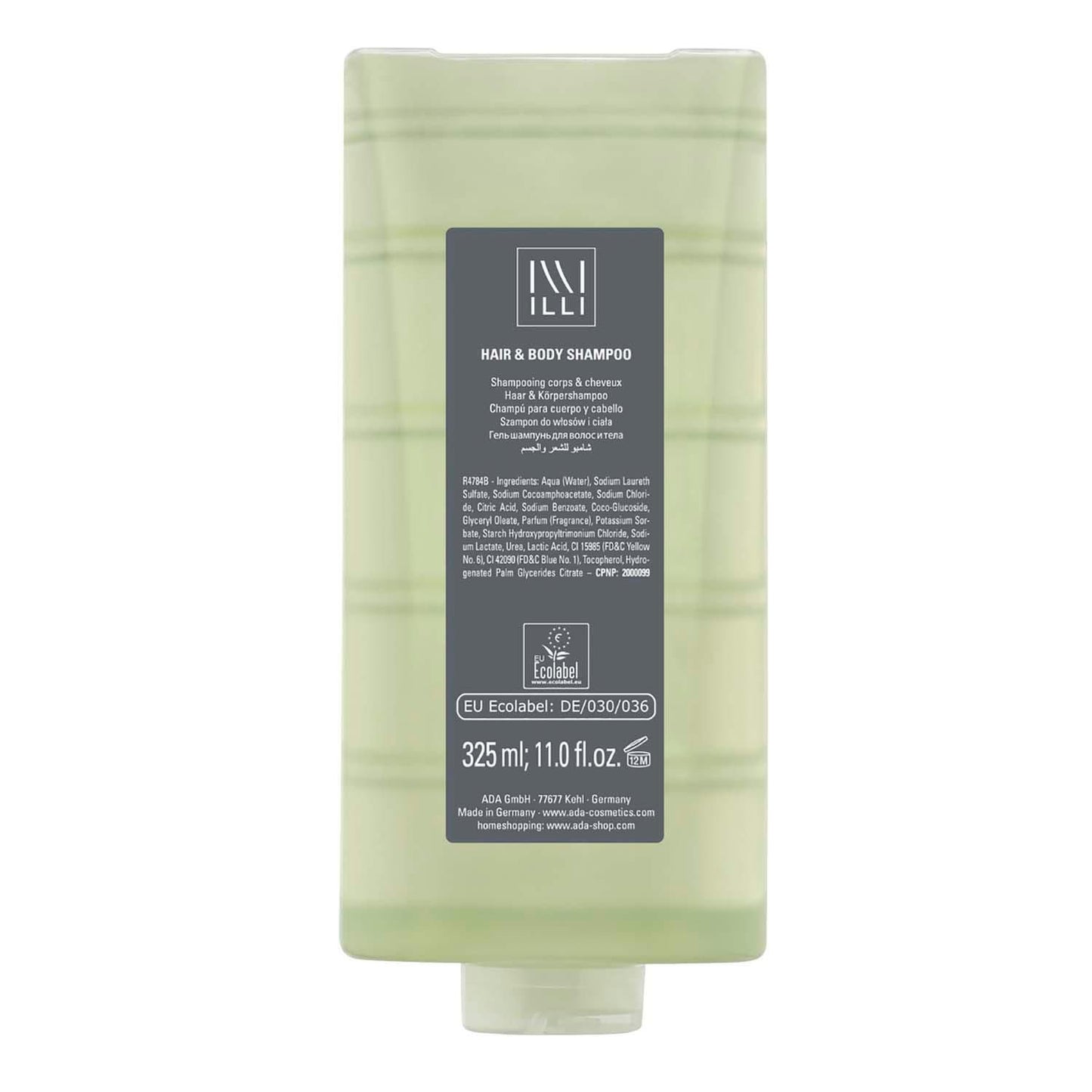 Cremesæbe hair and body Illi All-Over til Illi dispenser 325 ml,325 ml/fl