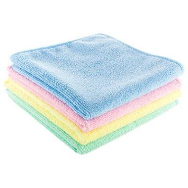 Microfiberklud Prime Source 32x32cm Gul,10 stk/pk