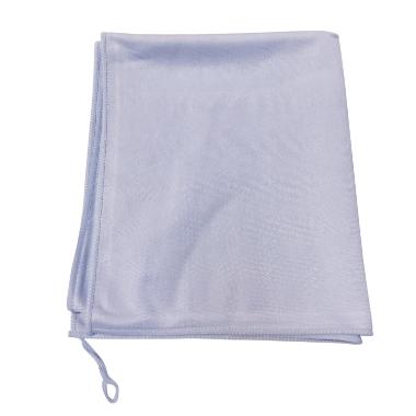Microfiberklud 60x50cm blå til glasrengøring,20 stk/pk