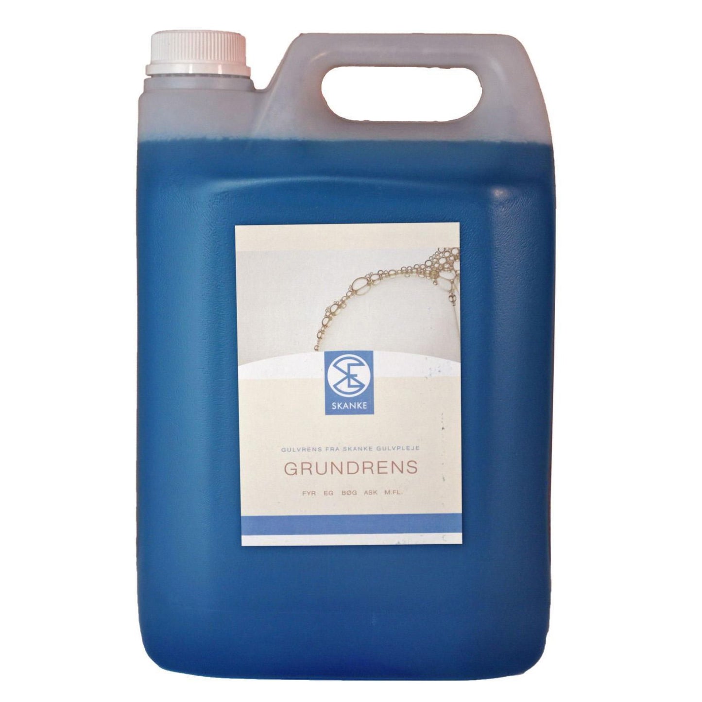 Grundrengøring Gulv Skanke Grundrens 5ltr med Farve/Parfume Manuel til trægulve,5 ltr/dnk