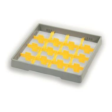 Forhøjningsramme 50x50x5 cm Grå til opvaskekurv,stk