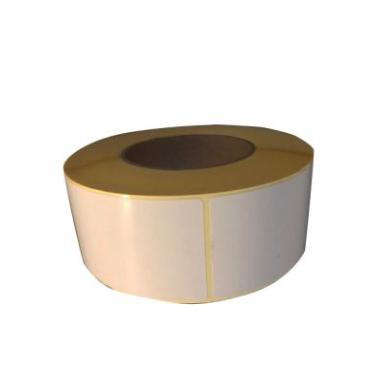 Etiket 34x77 mm på rulle,1000 stk/rl