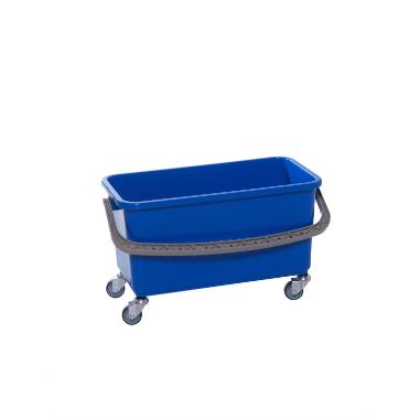 Spand 22 ltr 52x27x25.5 cm med Hjul Blå,stk