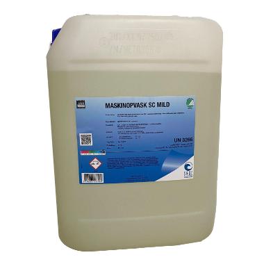 Maskinopvask Flydende Prime Source Mild – 12,5 kg, uden klor, Svanemærket