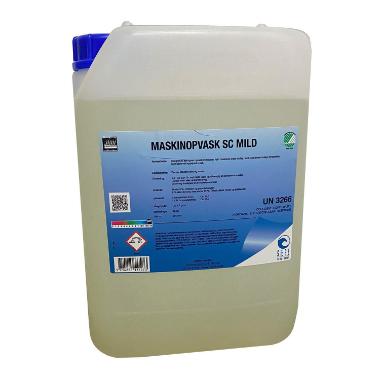 Maskinopvask Flydende Prime Source Mild – 25 kg, uden klor, Svanemærket