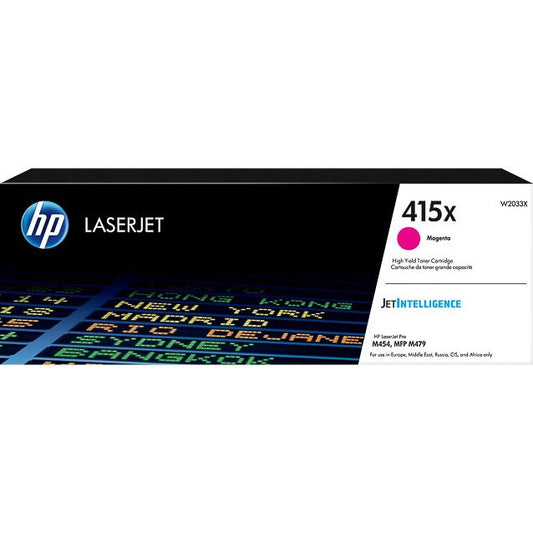 HP 415X toner magenta 6000ark