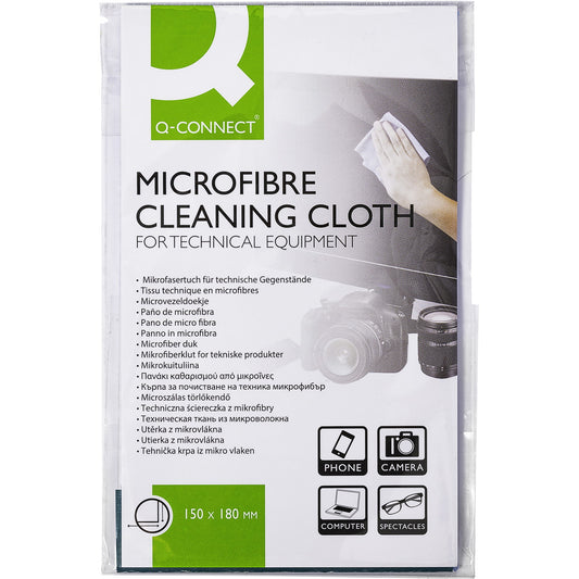Q-connect microfiberklud til skærme, briller mv