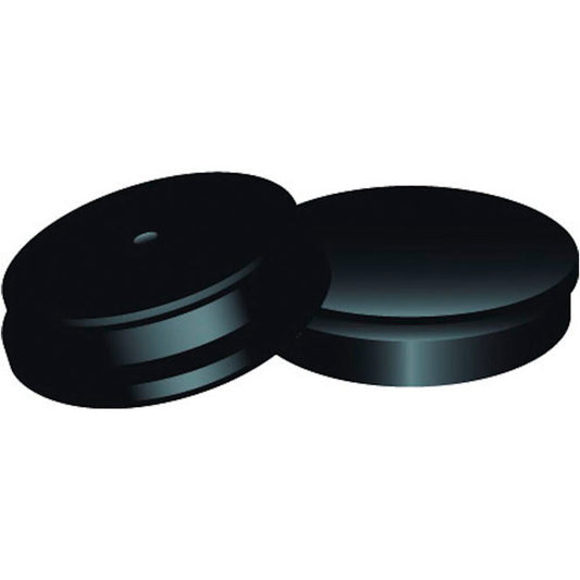 Q-connect magneter i sort 20 mm 10 stk