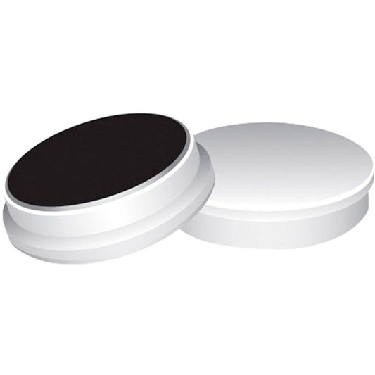 Q-connect magneter i hvid 20 mm 10 stk
