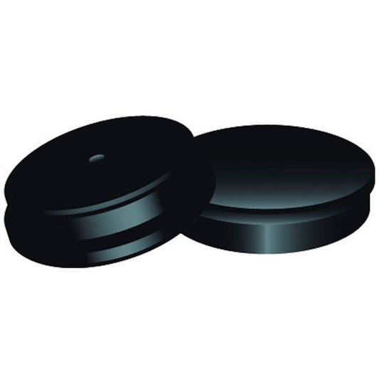 Q-connect magneter i sort 25 mm 10 stk
