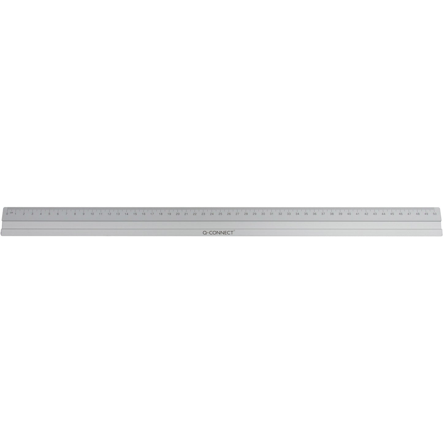 Q-connect 50 cm aluminiumslineal
