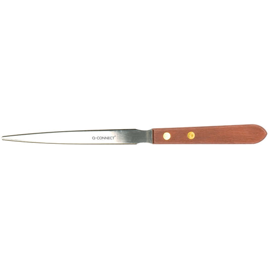 Q-connect brevåbner m/træskaft 22cm