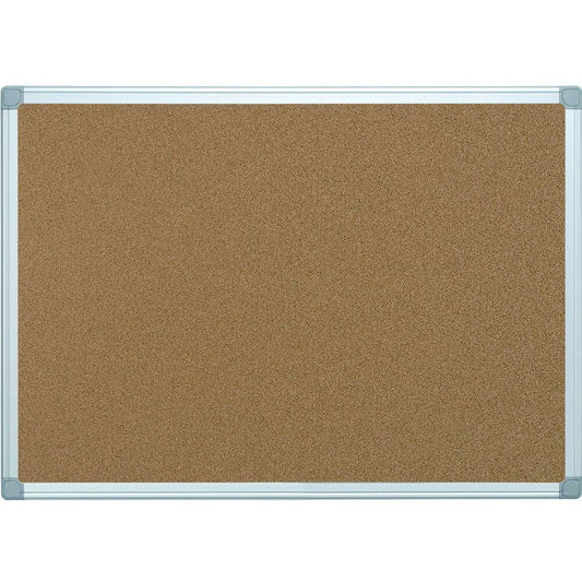 Q-connect opslagstavle kork m/alukant 60x90cm
