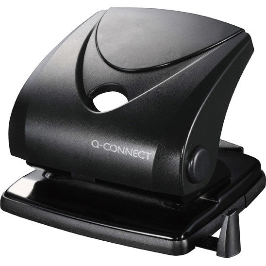 Q-connect hulapparat 2 huller sort