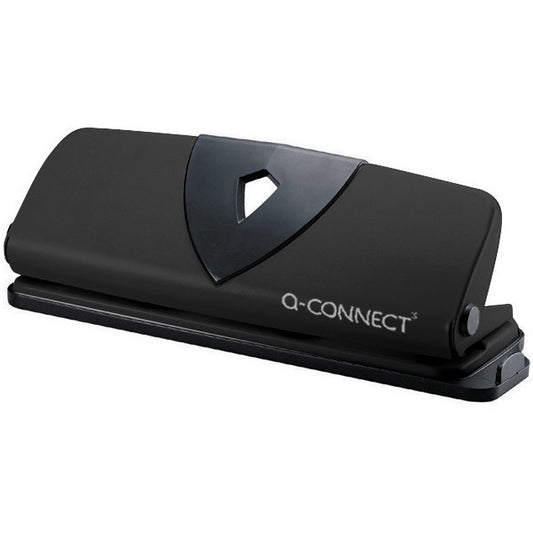 Q-connect hulapparat 4 huller sort
