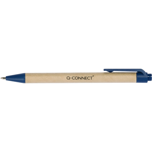 Q-connect Recycled kuglepen 0,7mm blå