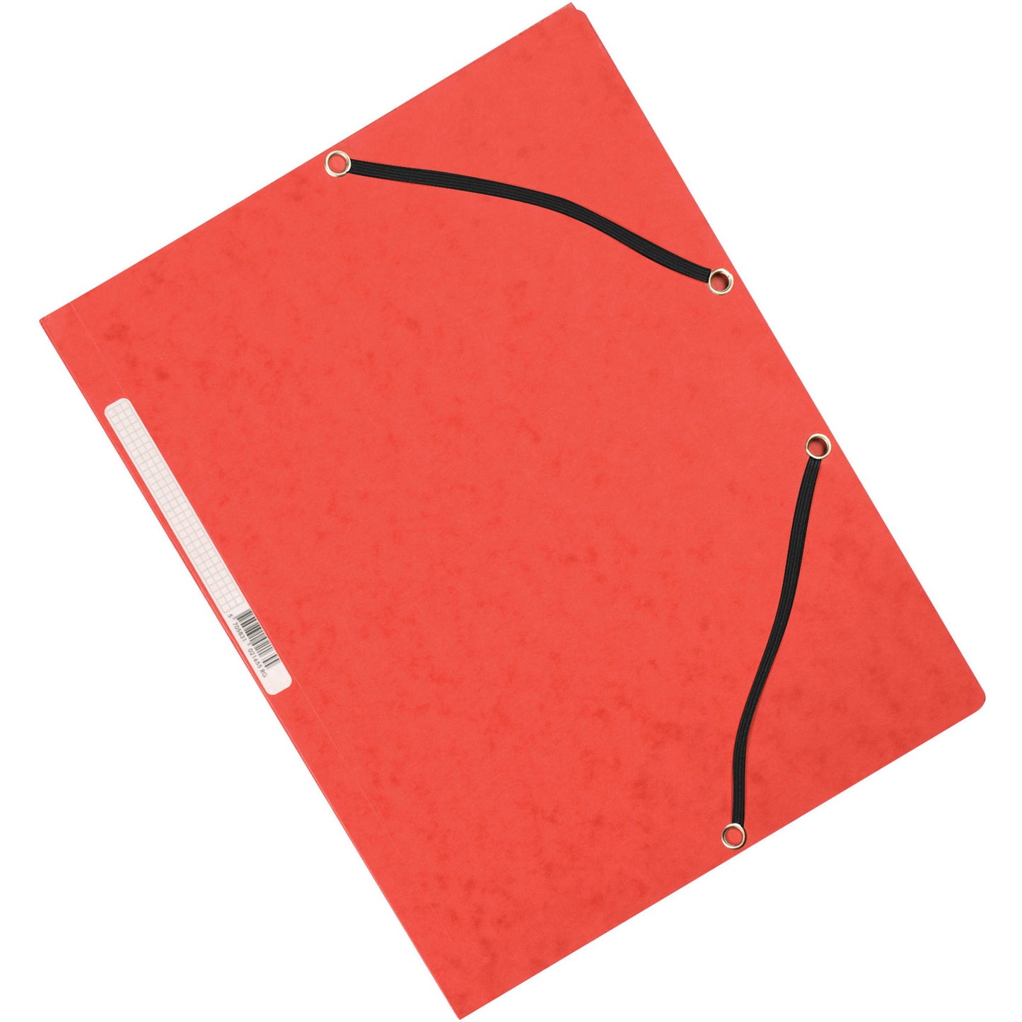 Q-connect A4 elastikmappe i rød