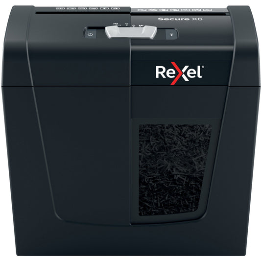Rexel Secure X6 krydsmakulator P4 10L