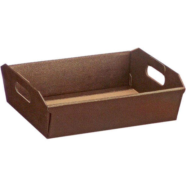 Gavekurv 350x260x70mm brun