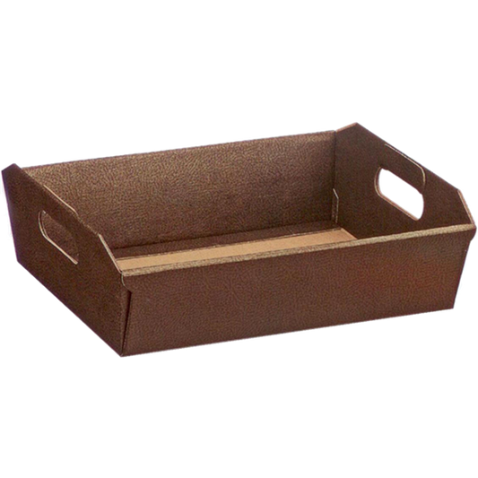 Gavekurv 350x260x70mm brun