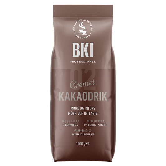 BKI Kakaopulver 17% ☕ – Cremet kakao til kontoret 1 kg