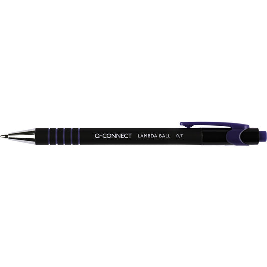 Q-connect Lamda kuglepen 0,7mm blå