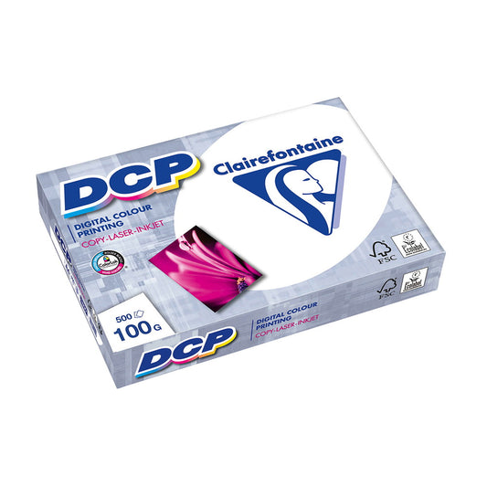DCP Clairfontaine A4 kopipapir 100g hvid 500ark