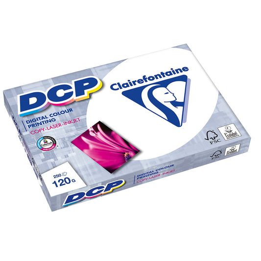 DCP Clairfontaine A3 kopipapir 120g hvid 250ark