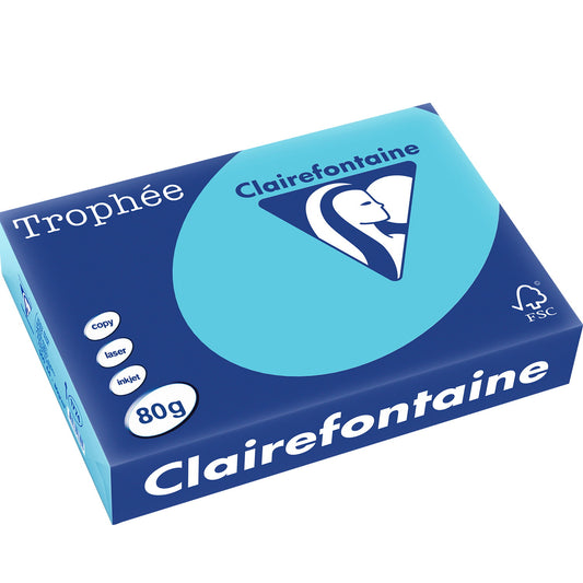 Trophee kopipapir A4 80g Dark Blue 500ark