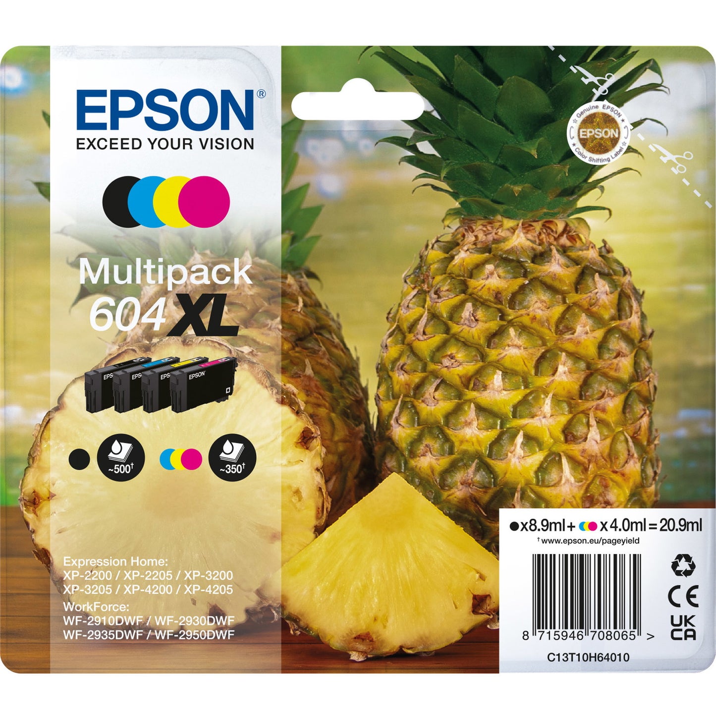 Epson 604XL blækpatron sampak