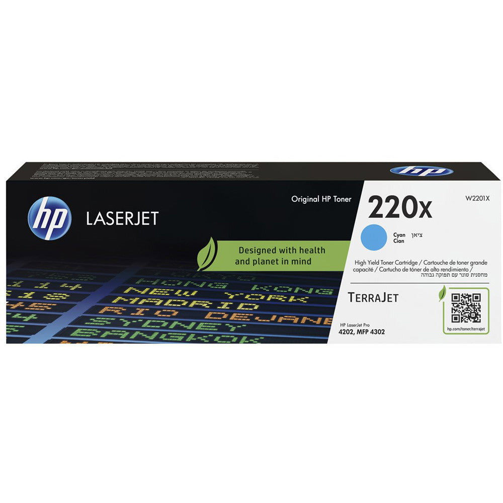 HP 220X toner cyan 5500ark