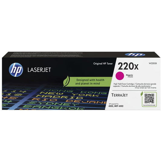 HP 220X toner magenta 5500ark