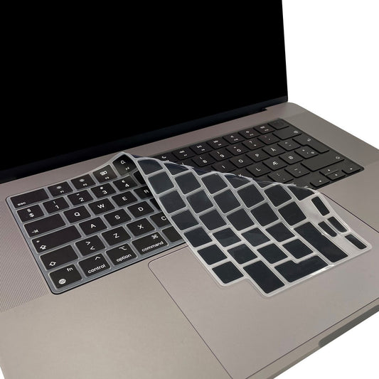 Philbert tastatur cover t/MacBook 13-16" 2021-2023 sort