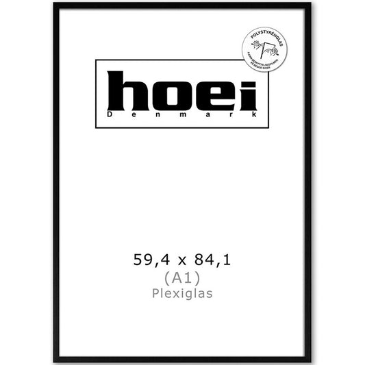 Hoei 180 træramme A1 sort