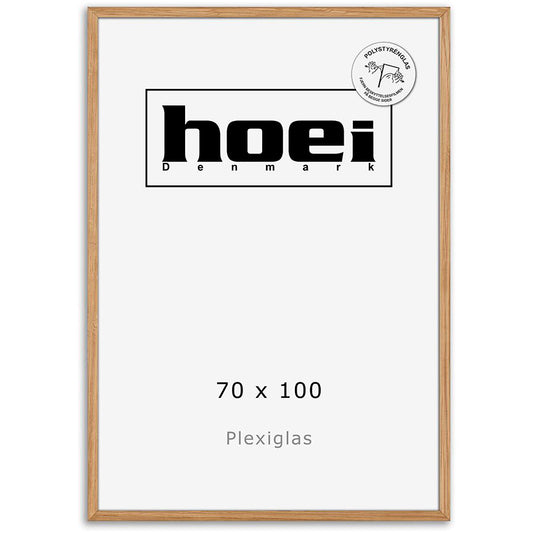 Hoei træramme 70x100cm eg