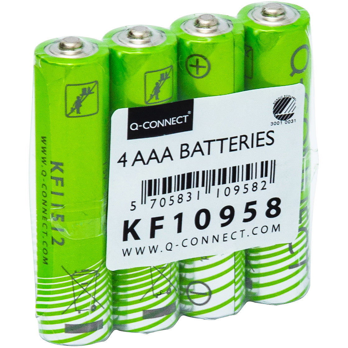 Q-connect AAA-batterier 1,5V
