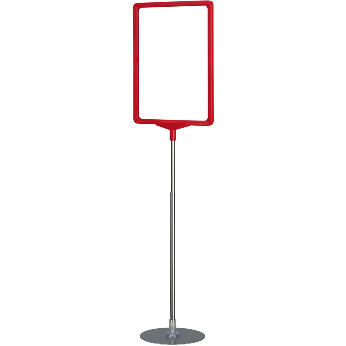 Plakatstander A4 320-620mm rød