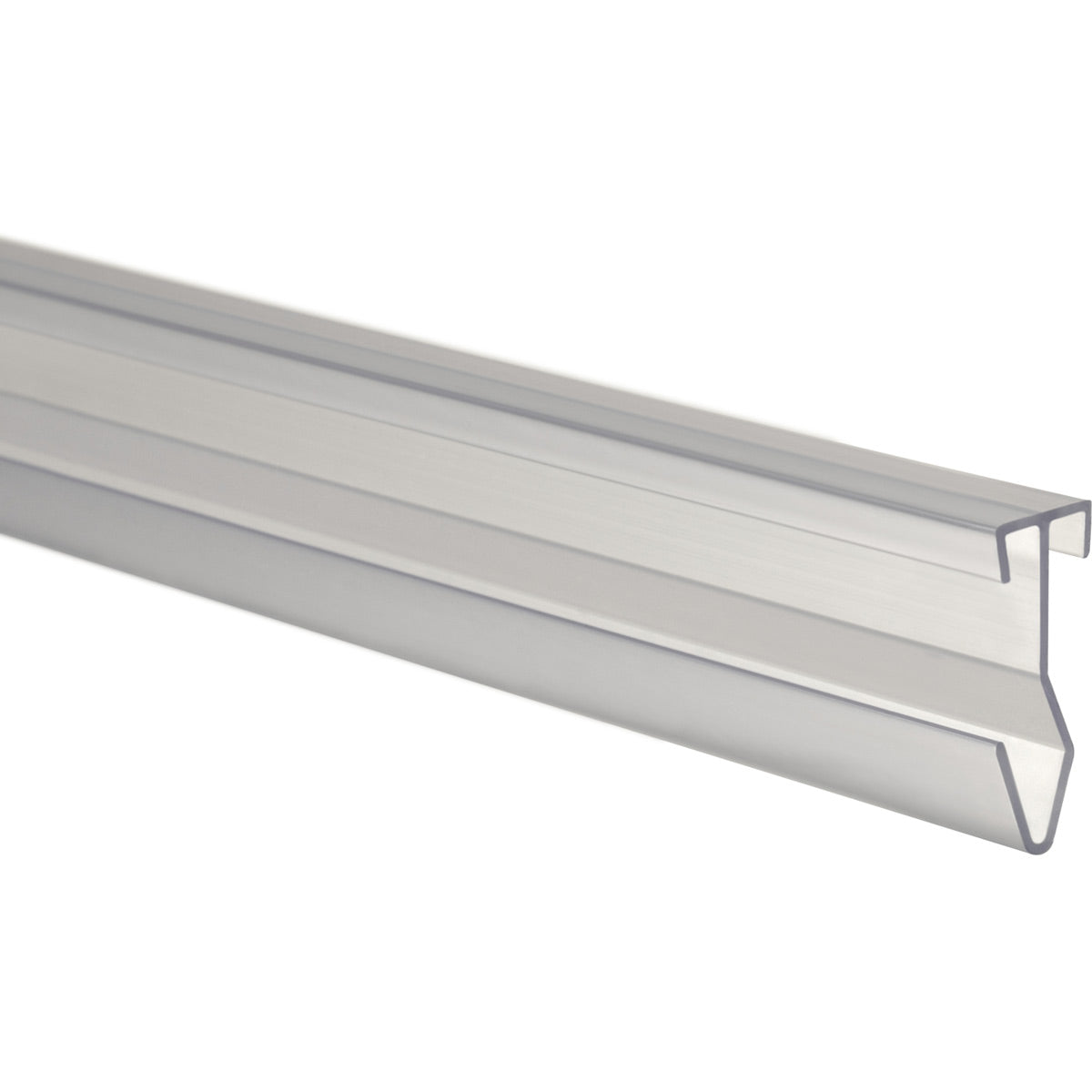 Hook indsatsskinne t/plakatskinne 1000mm transparent