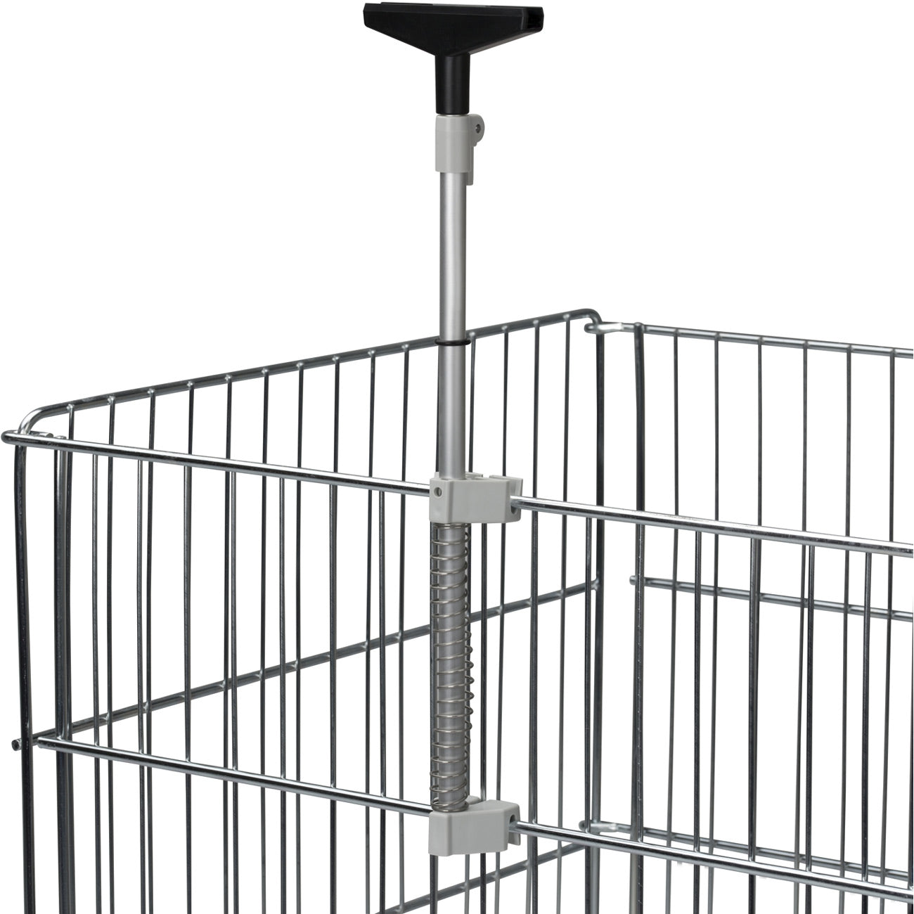 Skilteholder A3-A6 320-620mm sort