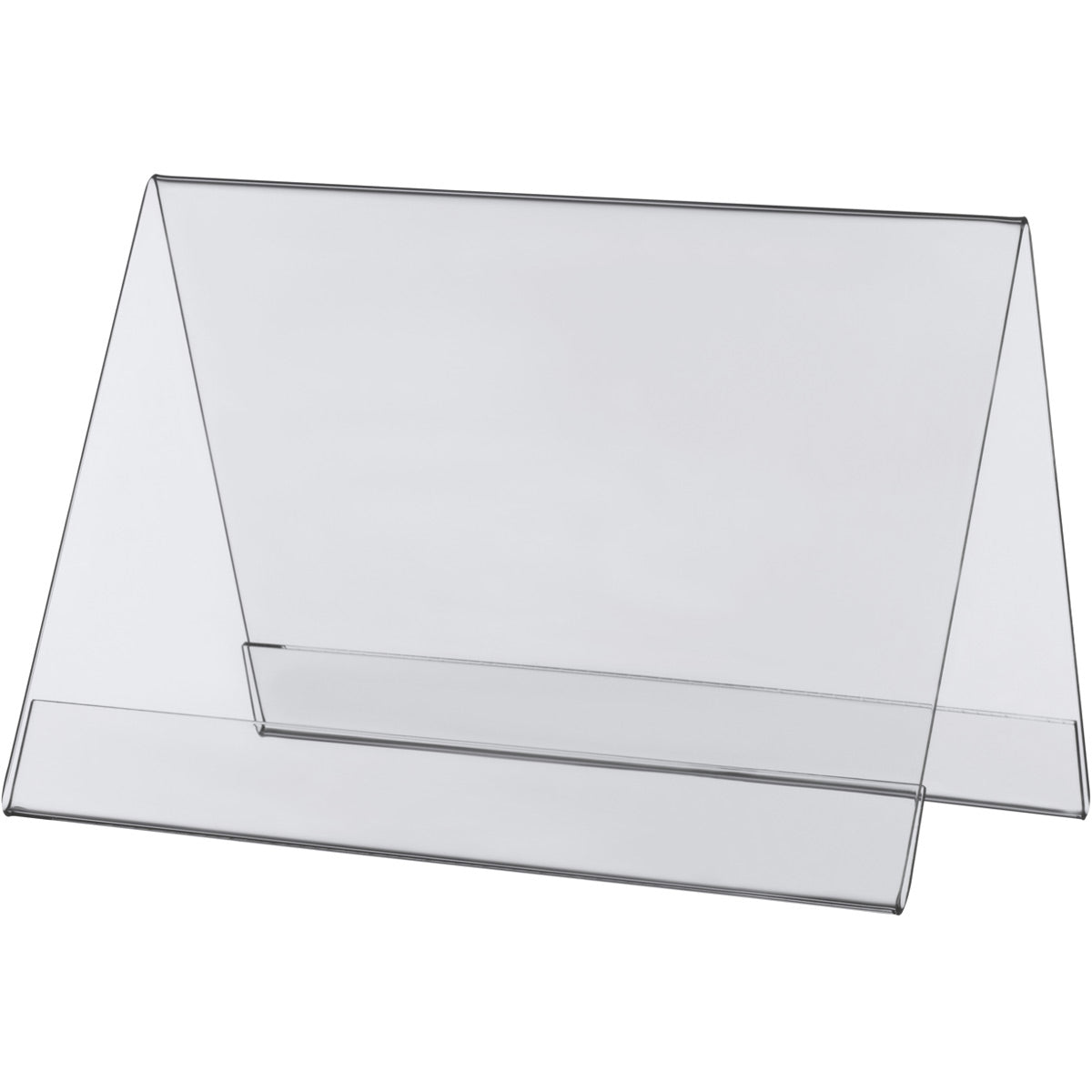 Teltdisplay akryl A5 glasklar