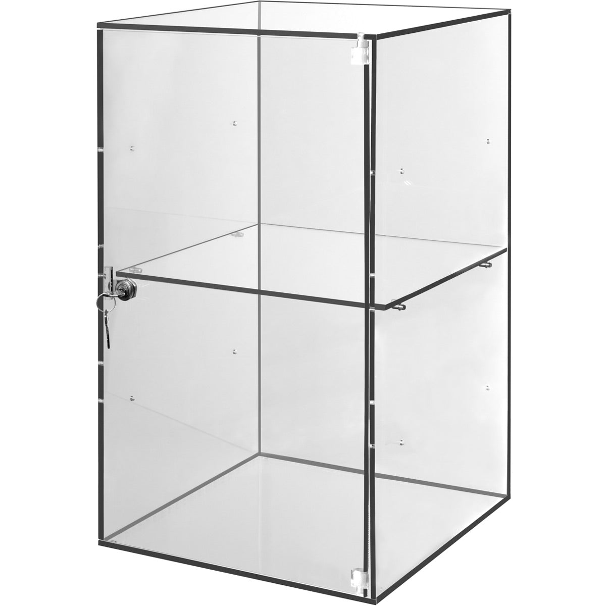 Syringa bordvitrine 300x300x500mm glasklar