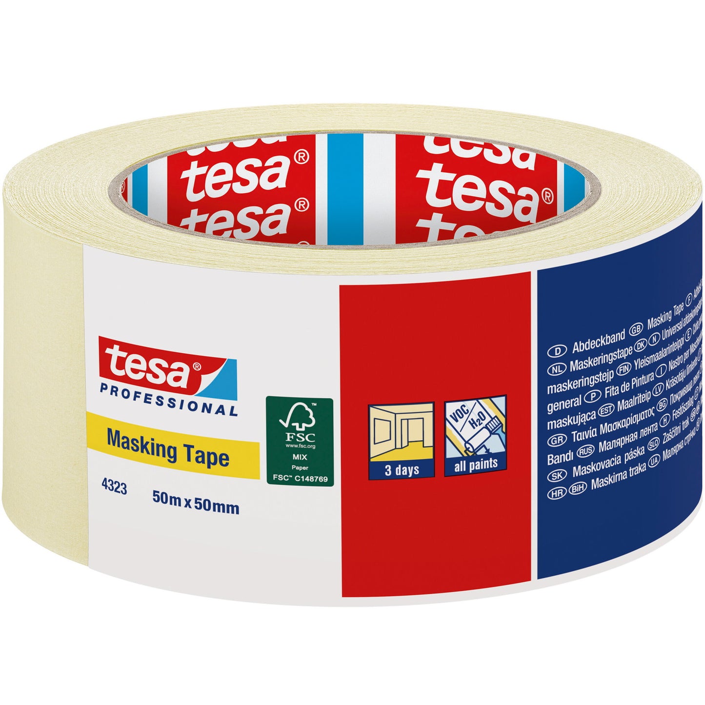 Tesa Universal afdækningstape 50mmx50m