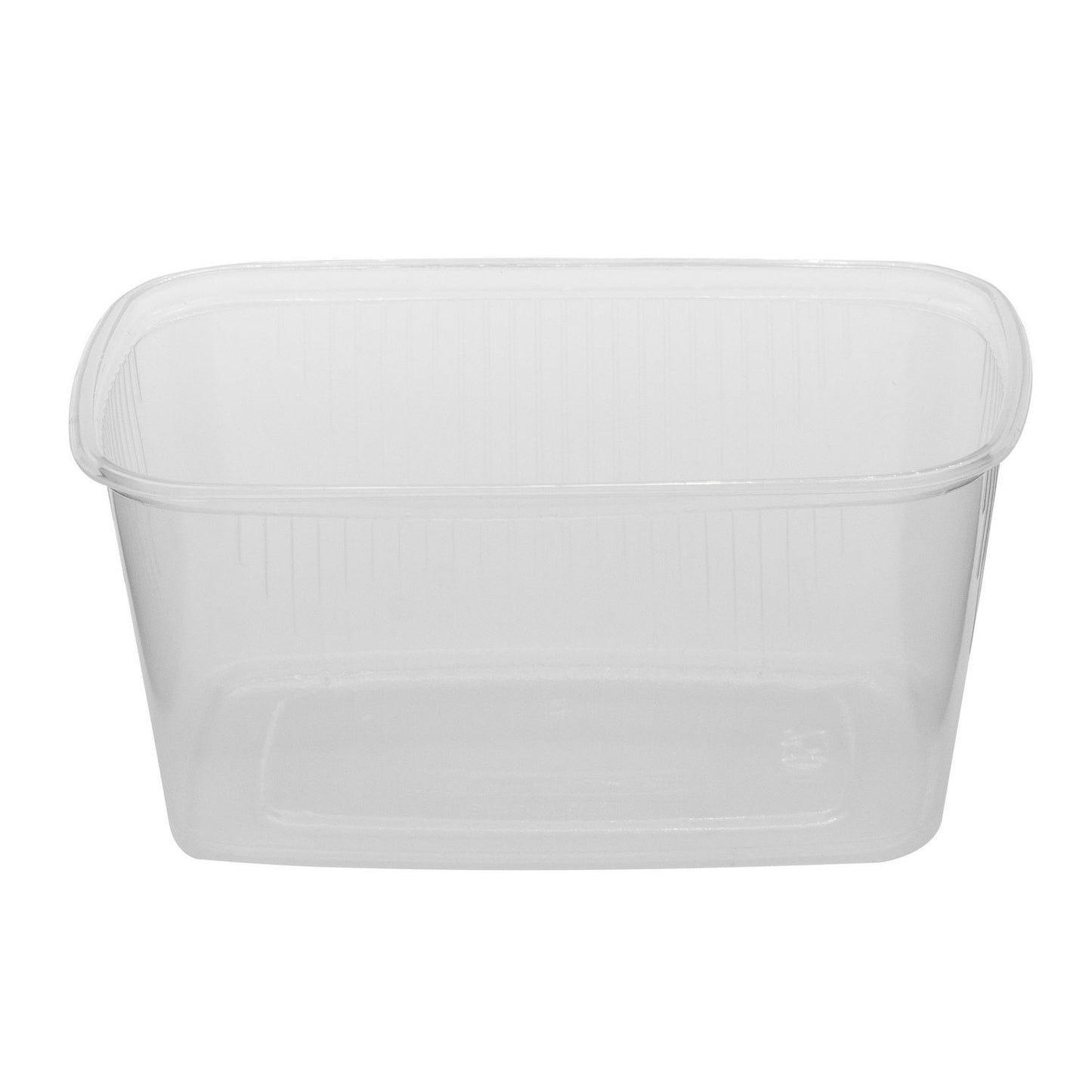 Salatbæger 250 ml 108x81x50 mm Rektangulær PP Klar,10 pk x 100 stk/krt